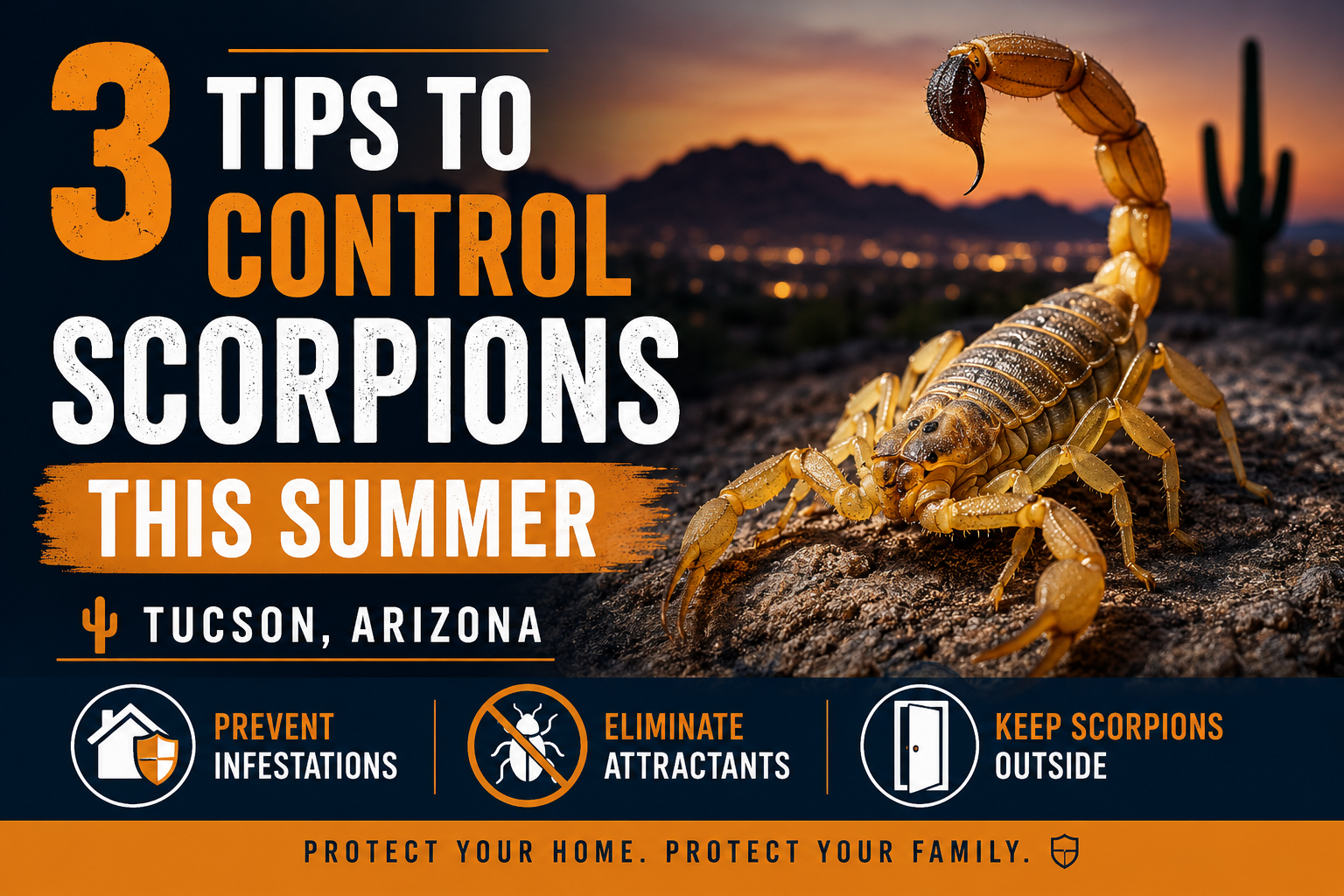 Tucson Scorpion Control Tips